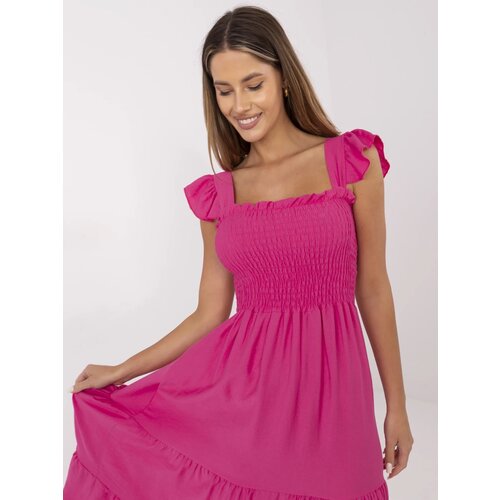 Italy Moda Dress-MI-SK-A5063.69P-fuchsia Cene