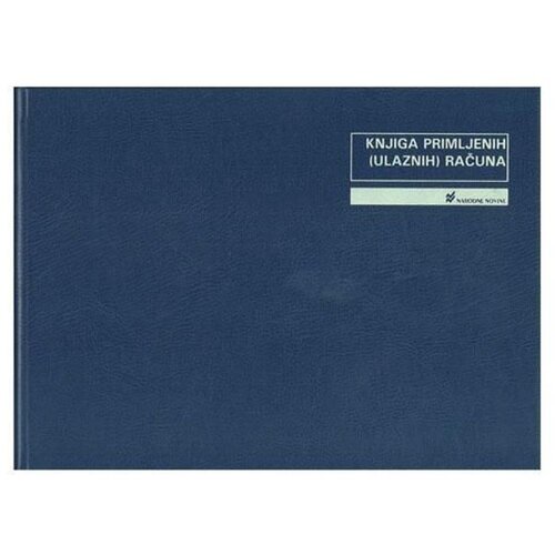 NARODNE NOVINE-UT Narodne novine knjiga primljenih (ulaznih) računa U-RA I-722/E, 100 stranica, 35 x 25 cm Slike