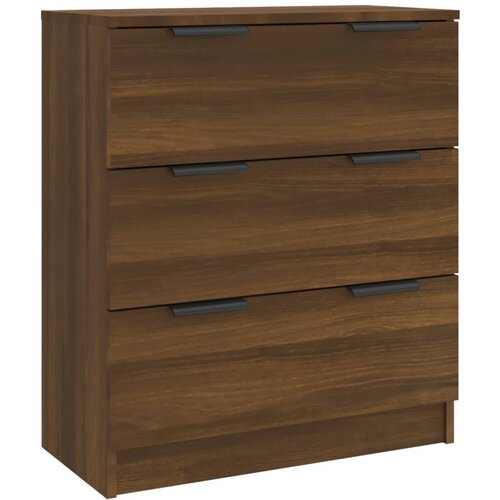 VidaXL Komoda rjavi hrast 60x30x70 cm konstruiran les, (20654561) Slike