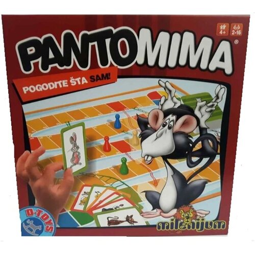 Milla Toys Društevna igra za decu Pantomima Cene