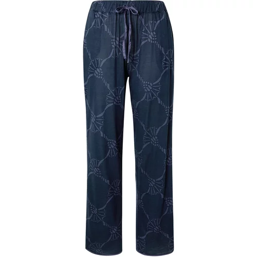 JOOP! Bodywear Pidžama hlače golublje plava / tamno plava