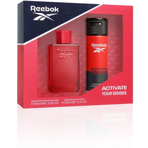 Reebok Muški parfemski set Activate, EDT, 100 ml + Dezodorans, 150 ml Cene
