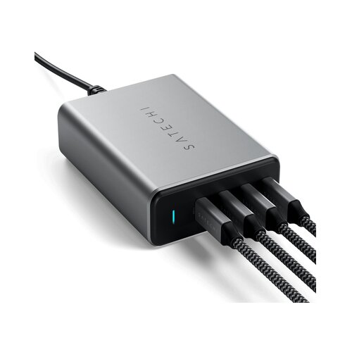 Satechi usb-c 165W ST-UC165GM-EU punjač sa 4 porta Slike
