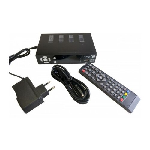 Gembird Digitalni risiver GMB-T2-404, DVB-1 / T2, Full HD, USB, RF, crni Cene