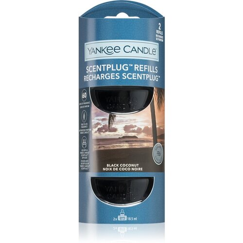 Yankee Candle Black Coconut Refill nadomestno polnilo za aroma difuzor 2x18,5 ml Cene