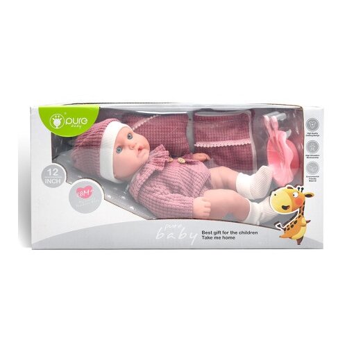  Lutka beba 30 cm sa posudom za hranu ( 1042301 ) Slike