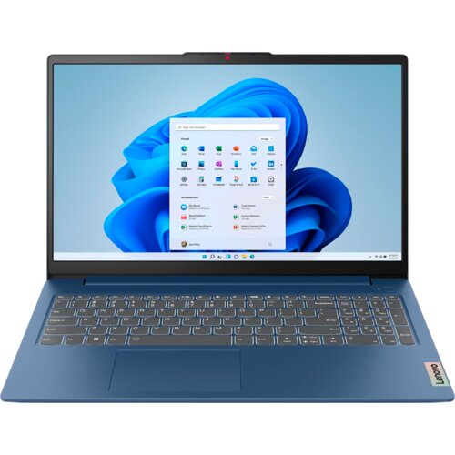Lenovo IdeaPad Slim 3 15IRU8, 15.6'' FHD (1920x1080) AG, Core i3-1305U (5C, up to 3.3GHz, 10MB), 8GB DDR5, 512 GB SSD, Intel UHD Graphics, HDMI, 2x USB 3.2, 1xUSB-C, Batt 47 Wh, No OS, Abyss Cijene