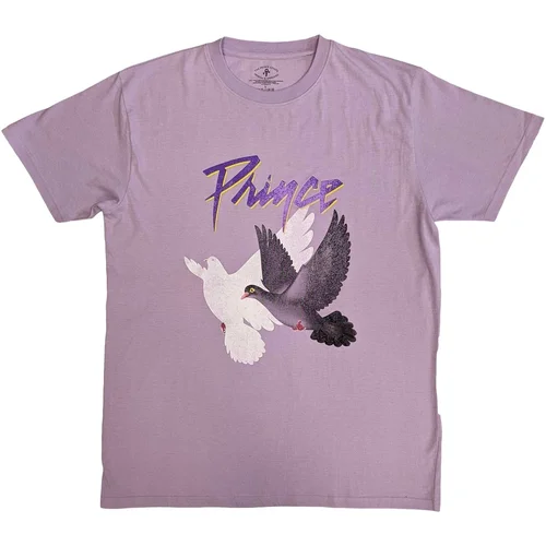 Prince Majica Doves Distressed Unisex Purple M