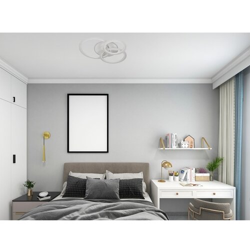  LED prigu&amp;scaron;iva stropna svetiljka LED/90W/230V 3000-6500K + daljinski upravljač Slike