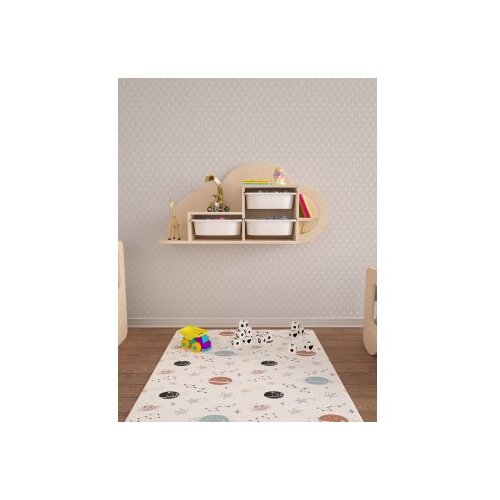 Hanah home zidna polica cloud birchwood Slike
