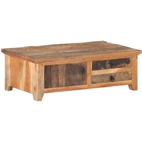 Furnova Klubska mizica 90x50x31 cm trden predelan les, (22056185) Cene