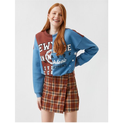 Koton Sweatshirt - Brown - Regular fit Slike