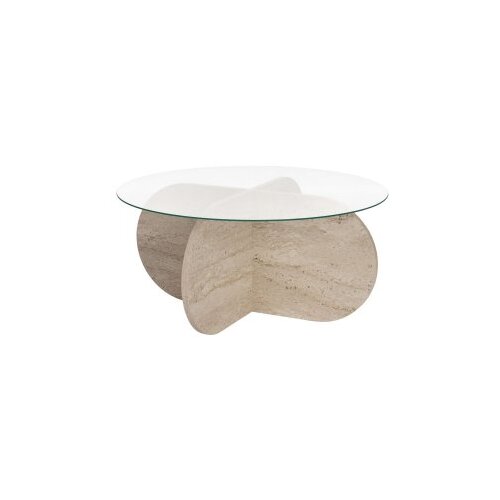 Hanah home Klub sto Aeris, 75x35x75 cm, Bež Slike