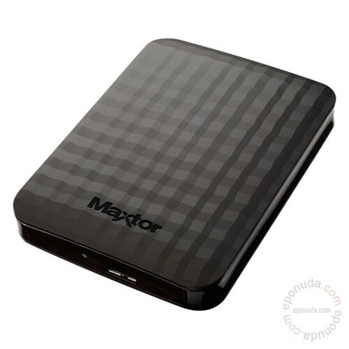 Maxtor 1TB 2.5, USB 3.0, M3 Portable STSHX-M101TCBM eksterni hard disk Slike