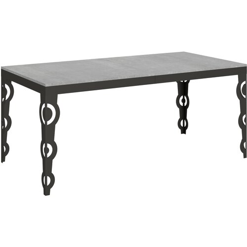 Itamoby &amp;nbsp; Karamay Evolution (90x180/284 cm) - siva, barva nog: antracit - raztegljiva jedilna miza, (20841773) Slike