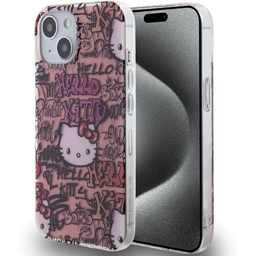 Hello Kitty IML TAGS OVITEK GRAFITI ZA IPHONE 15 ROZA OVITEK, (21898127) Cene