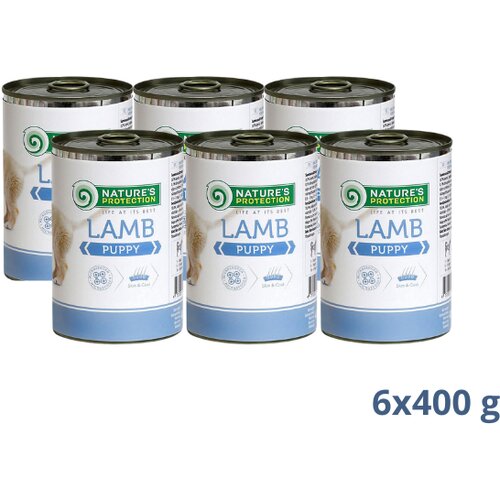 Natures Protection puppy lamb 2.4 kg Cene
