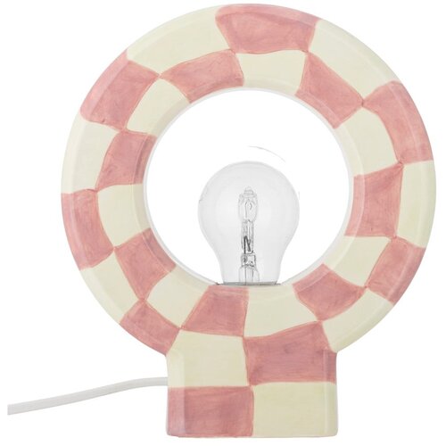 Bloomingville Ružičasta stolna lampa (visina 23,5 cm) Vialini &amp;ndash; Slike