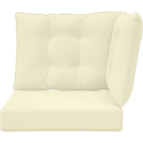  Jastuk za vanjsku sofU 3 pcs Krema Poliester - Krema 60 x 60 cm 1x sjedalo +1x naslon +1x bočna strana (2D s bartagom) Slike