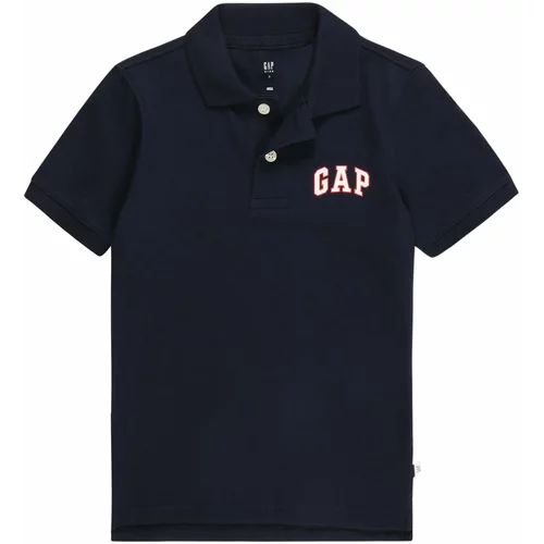 GAP Majica ultra mornarsko modra / svetlo rdeča / bela