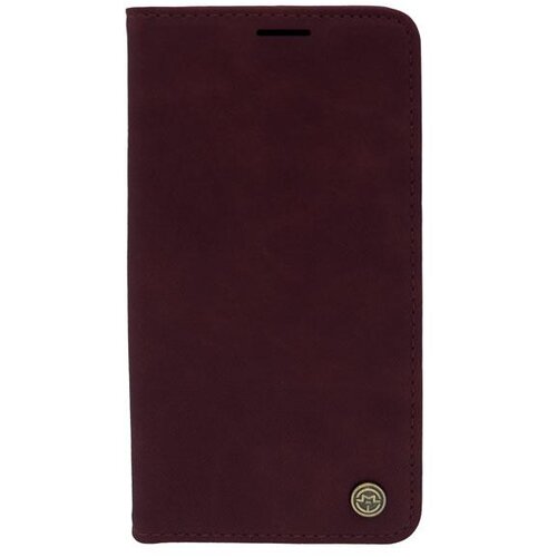  Maska za telefon LEATHER RETRO FLIP za Samsung S22, Bordo Cene