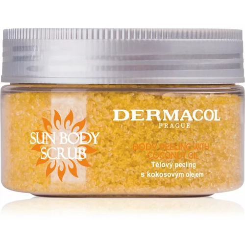 Dermacol Sun šećerni peeling za tijelo svjetlucavi 200 g