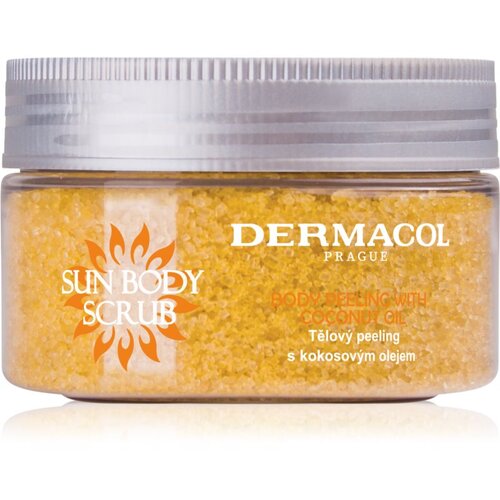Dermacol Sun sladkorni piling za telo ble&amp;scaron;čeč 200 g Slike