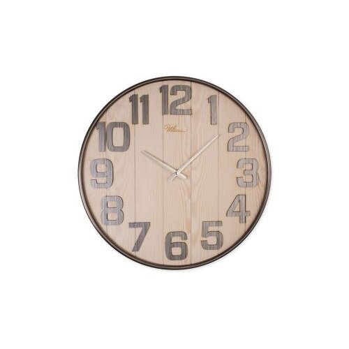WALLXPERT dekorativni metalni zidni sat antique medium wooden Cene