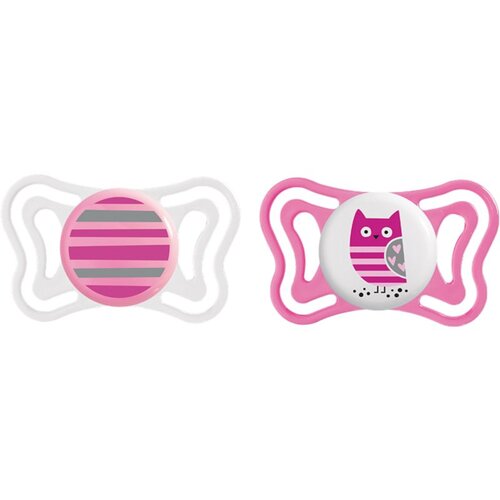 Chicco Physio Light 6-16m duda Girl-Strips/Owl 2 kom Slike
