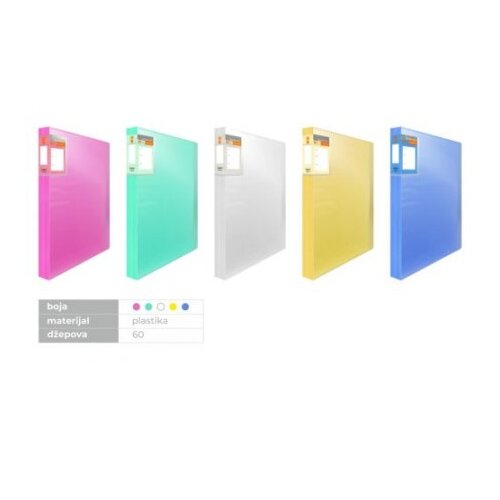  Fascikla katalog 60l a4 pastel 5c op23197 wy *ak ( 77677 ) Cene