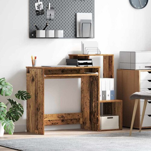  Stol s ladicama Staro drvo 106 x 41 x 88.5 cm Konstruirano drvo Cene