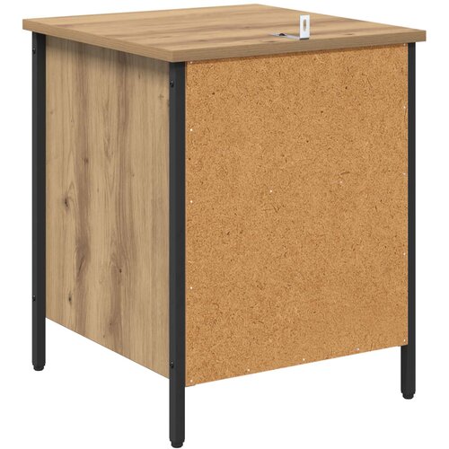  Noćni ormar Umjetnički hrast 40 x 42 x 50 cm Konstruirano drvo Slike