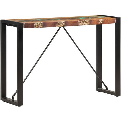 VidaXL Konzolna mizica 110x35x76 cm trden predelan les, (20714513) Slike