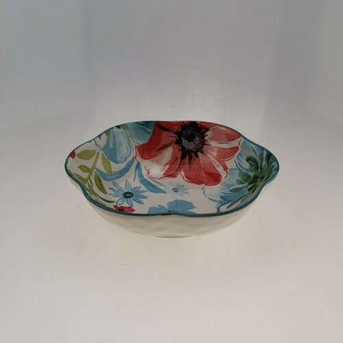 Keramička činija cveće 18cm 210052 Slike