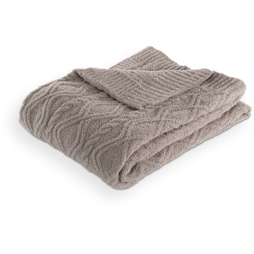 Tiseco Home Studio Sivorjava odeja iz mikropli&amp;scaron;a 130x170 cm Aspen &amp;ndash; Slike