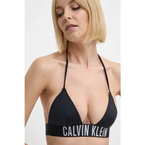 Calvin Klein Zgornji del kopalk črna barva, KW0KW02581