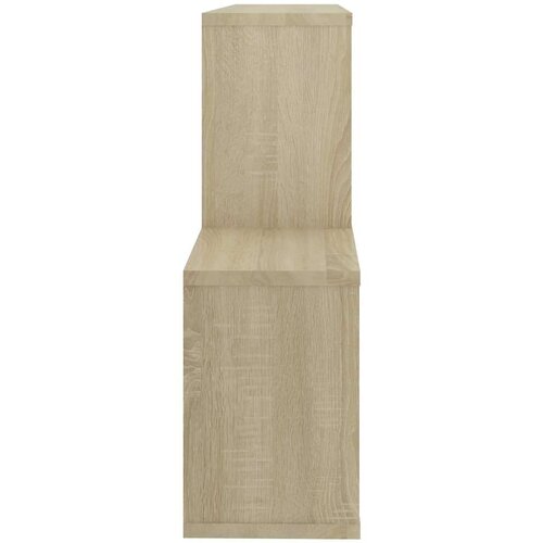 VidaXL zidna polica boja hrasta sonome 100 x 18 x 53 cm od iverice Slike