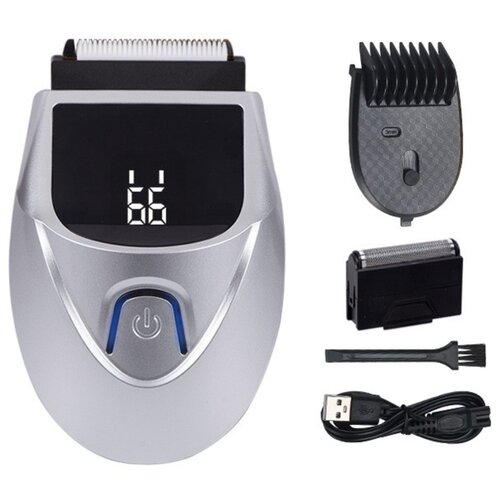 INF Električni 2-v-1 brivnik in strižnik z LED, 90-min avtonomija Gunmetal, (5000287224) Cene