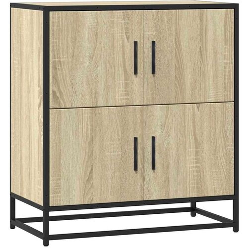 VidaXL Komoda boja hrasta 68x35x76 cm konstruirano drvo Slike