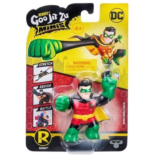 Goo Jit Zu dc raztegljivi akcijski minifigurica - robin Slike
