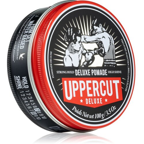 Uppercut Deluxe Pomade pomada za oblikovanje las za mo&amp;scaron;ke 100 g Slike