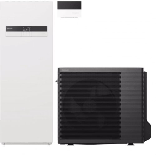 Panasonic Aquarea WH-WDG09LE5+WH-ADC0509L3E5 9 kW toplotna črpalka (R290 propan, hidrosplit, zrak-voda, 1F fazna) - Cene