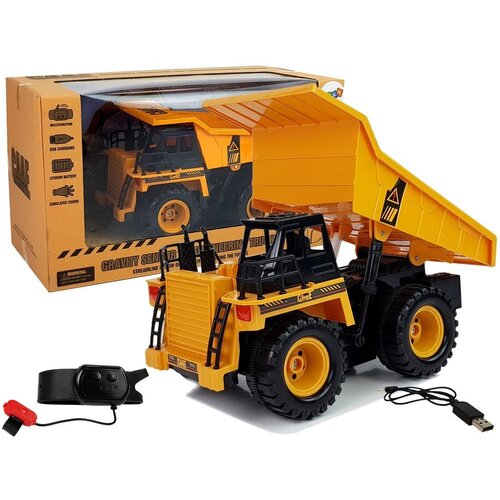  kiper na daljinsko upravljanje Construction 1:22 - rumena Cene