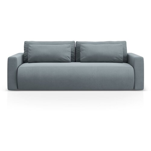 Cosmopolitan Design Prljavo plava bar&amp;scaron;unasti sklopiva/s prostorom za odlaganje sofa 238 cm Belfast &amp;ndash; Slike