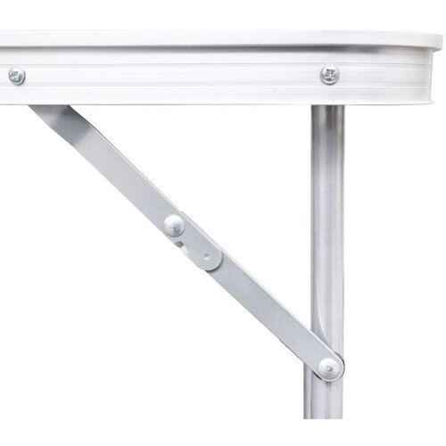 VidaXL Zložljiva aluminijasta miza za kamp. z nastavljivo vi&amp;scaron;ino 180 x 60 cm, (20817050) Slike