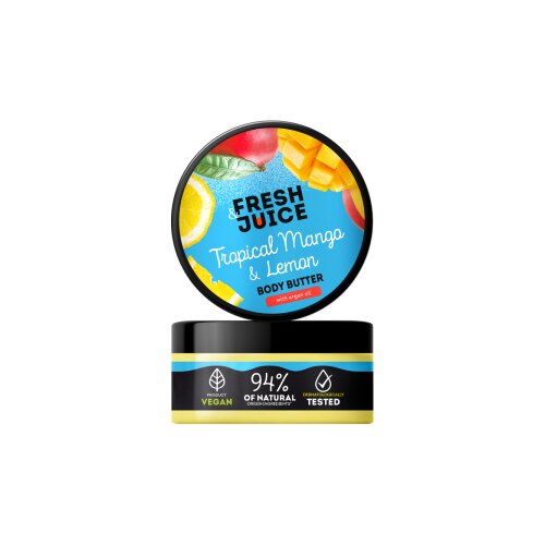Maslac za tijelo Fresh Juice 200 ml &amp;ndash; Tropical Mango &amp;amp; Lemon Slike