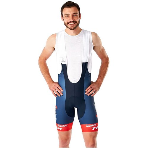 Trek Hlačice Kratke Hlačice Bib Santini -Segafredo Dark Blue Men'S Team Replica - XL Cijene