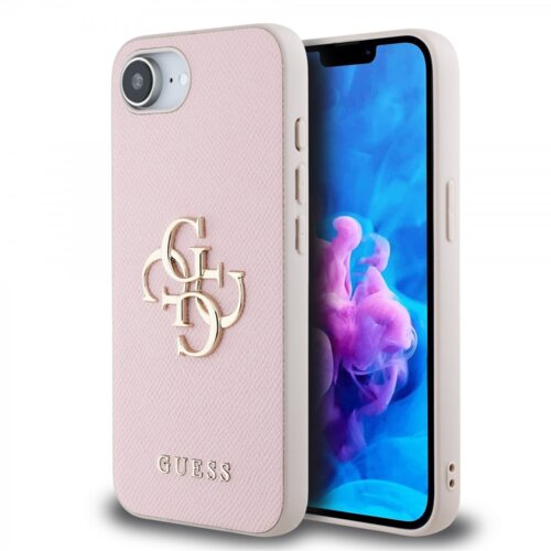 Guess GUHCPSE4PGT4MBP ovitek za iPhone 16e - Grained - roza Cene
