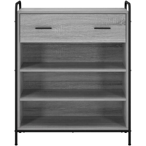  Ormar za cipele 76 x 36 5 x 93 cm Konstruirano drvo Siva Sonoma - Siva Sonoma 76 x 36 5 x 93 cm 1 ladica i 3 police Slike