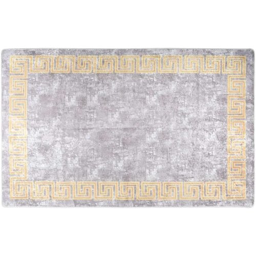 vidaXL perivi tepih 80 x 150 cm sivi protuklizni Cene